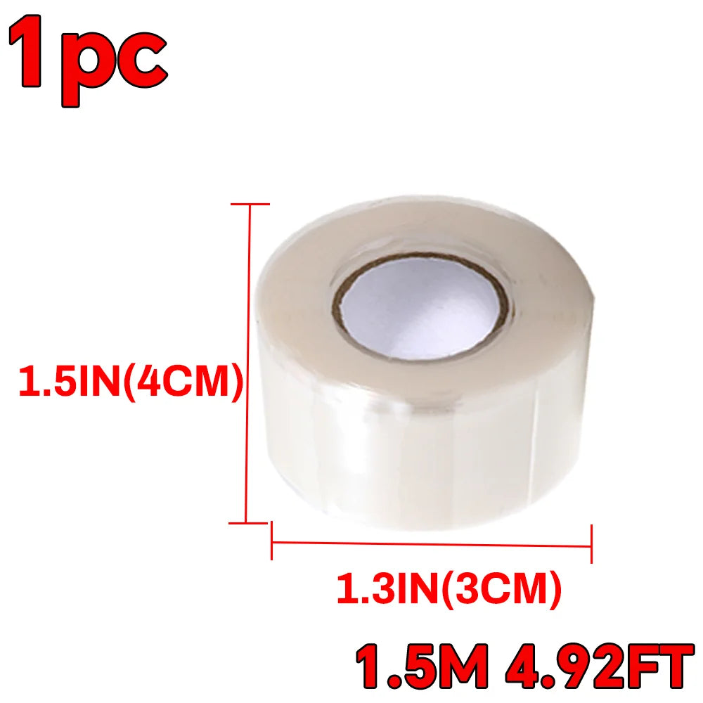 One roll of 1.5M silicone repair tape with a diameter of 1.3 inches.