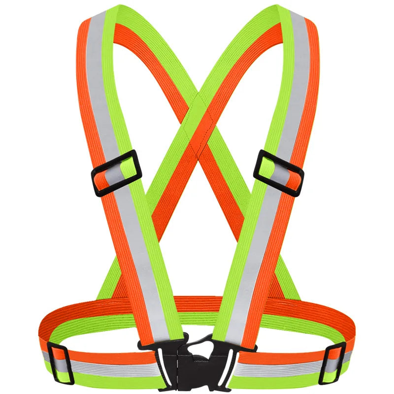 Hi-Vis Reflective Safety Vest for Running, Cycling & Outdoor Work