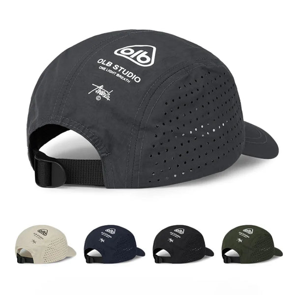 Lightweight Quick-Dry Mesh Baseball Cap with UV Protection