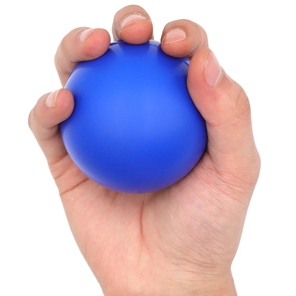 Foam Exercise & Massage Balls (2-Pack) for Grip Strength, Rehabilitation & Stress Relief
