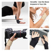 Various uses of a comfort wrist support compression strap including medical application and grip assistance.