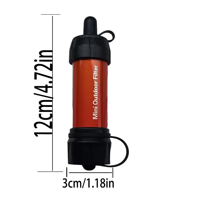 Portable Water Purifier for Hiking and Emergency Use