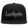 Embroidered Los Angeles Baseball Cap with Adjustable Snapback Closure