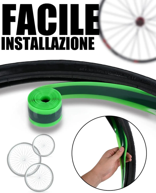 Bicycle Tire Liner Flat Protector for Multiple Wheel Sizes