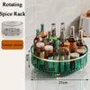 360° Rotating Acrylic Turntable Organizer for Spices, Condiments & More