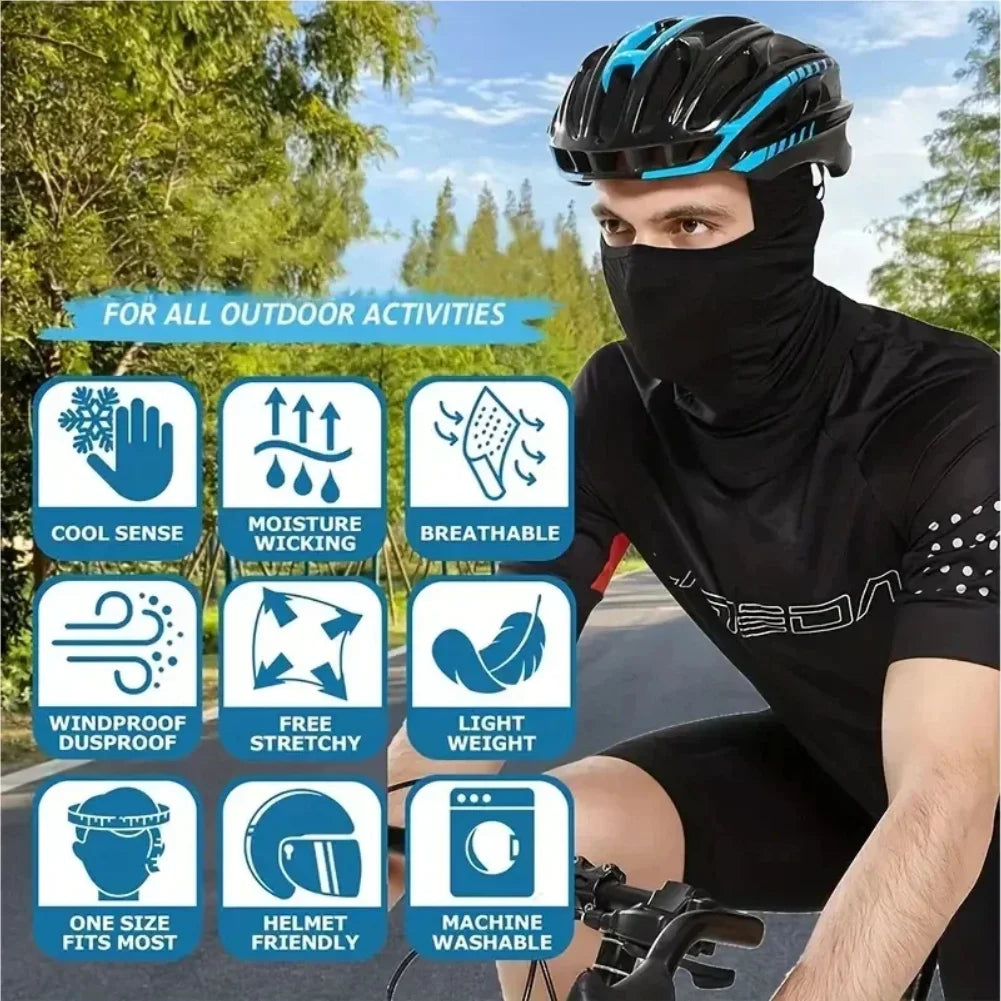 360° Lightweight Sun Protection Hood Mask