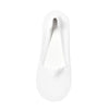 White silicone anti-slip summer socks shown from the top view