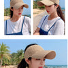 Breathable Adjustable Sun Visor Cap for Women