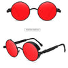 Classic Round Metal Frame Sunglasses with UV400 Protection