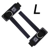 Adjustable Sliding D-Ring Wrist Cuffs for Gym Training