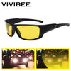 Polarized Night Driving Glasses with Yellow Tinted Lenses