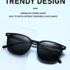 Ultra-Light Square Sunglasses with UV400 Protection