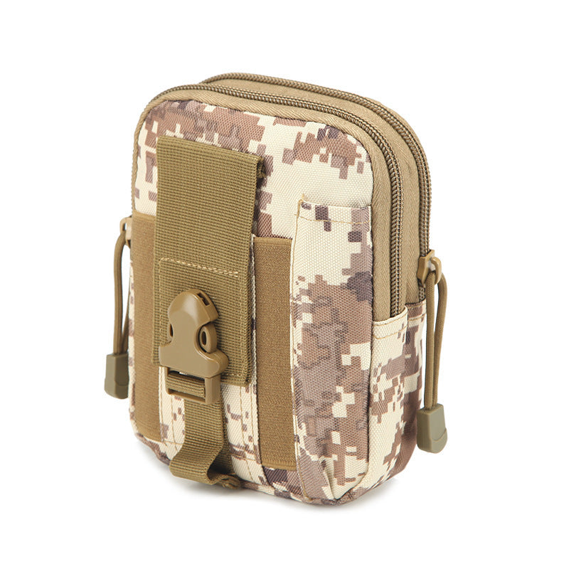 Compact MOLLE Waist Pack for Outdoor Activities