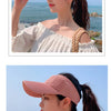 Breathable Adjustable Sun Visor Cap for Women