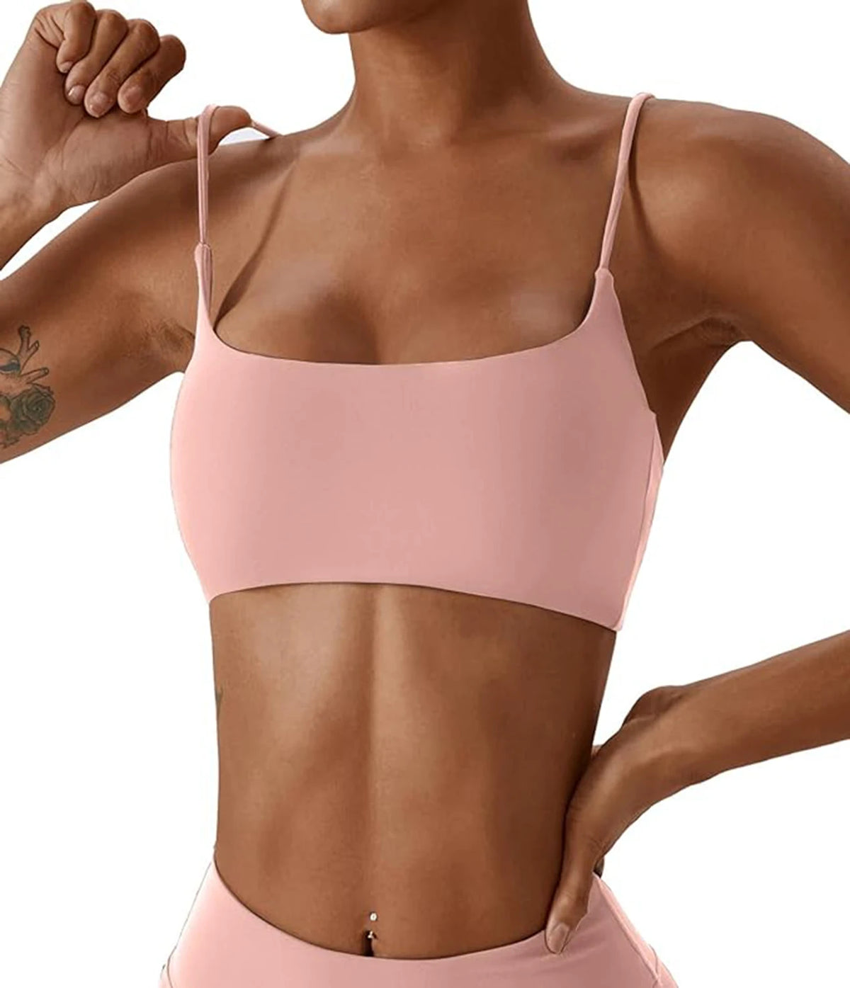 Ultra-Supportive Sports Bra for Yoga and Fitness