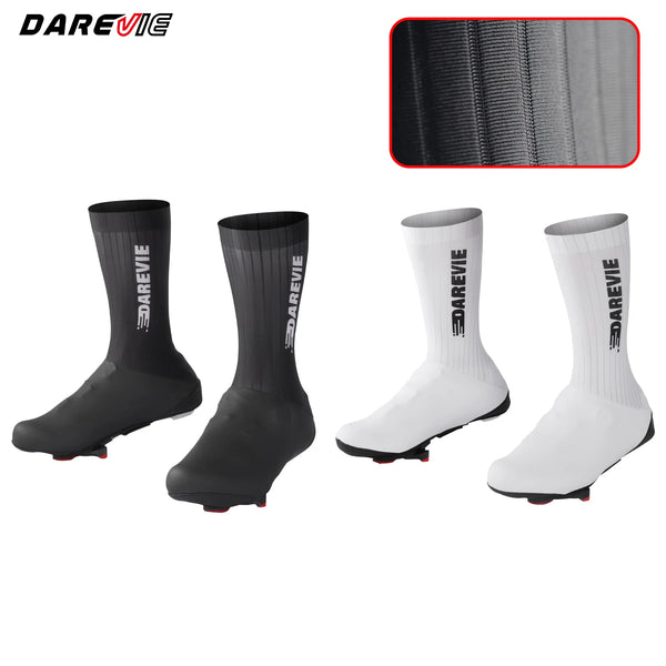 Aero Cycling Shoe Covers with Windproof, Water-Resistant Design