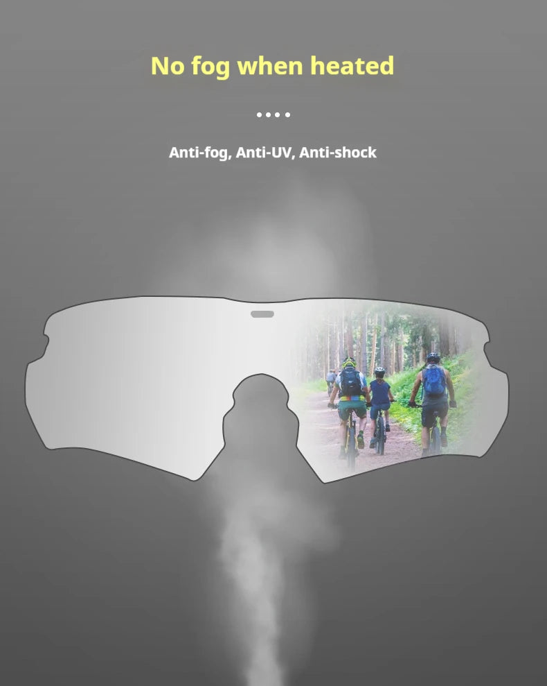 Tactical Sports Glasses with Swappable Lenses
