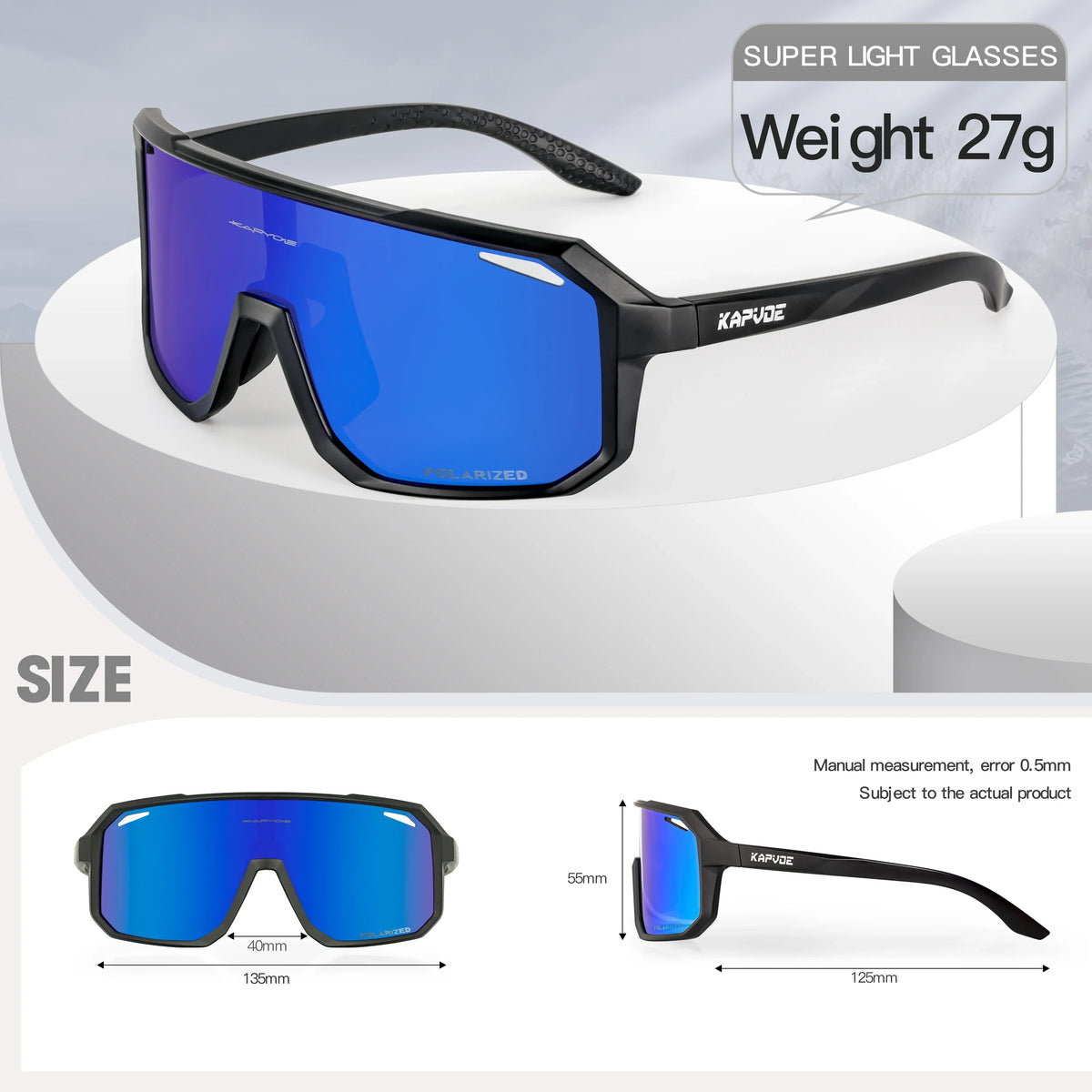 Polarized Cycling Sunglasses with UV400 Protection