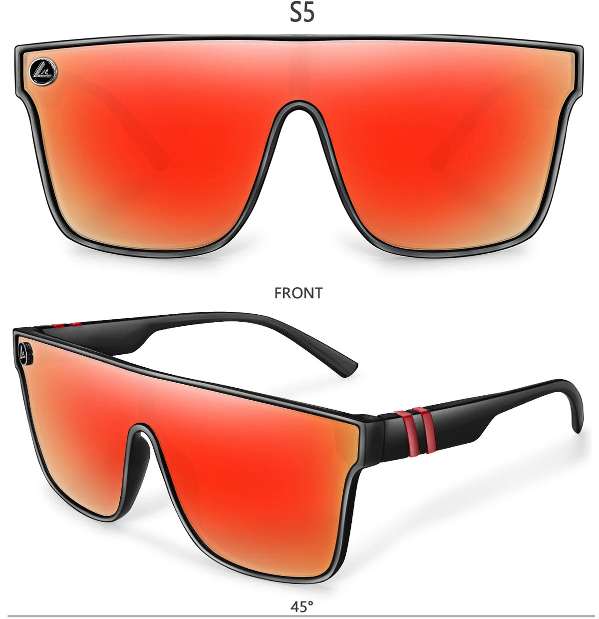 UV400 Sports Sunglasses for Cycling and Driving