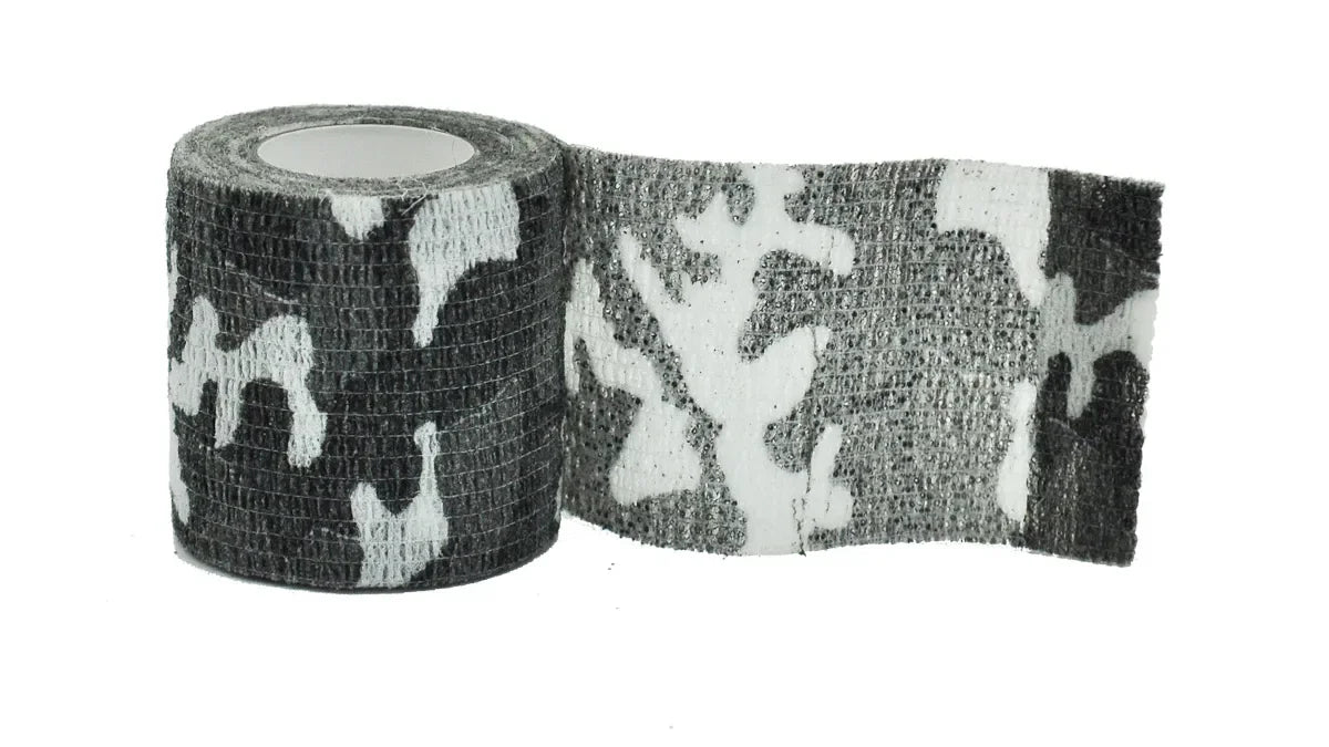 Roll of camouflage elastic wrap tape for joint support