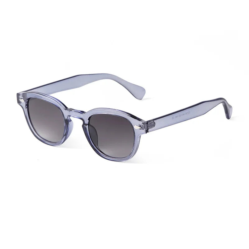 Retro Round Sunglasses with UV400 Protection